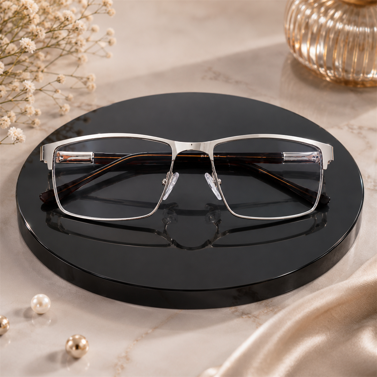Premium Light Golden Bifocal Near Reading Spectacles